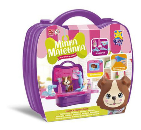 Valija Maletin Puppy Peluqueria Perrito Divertoys Ik 0