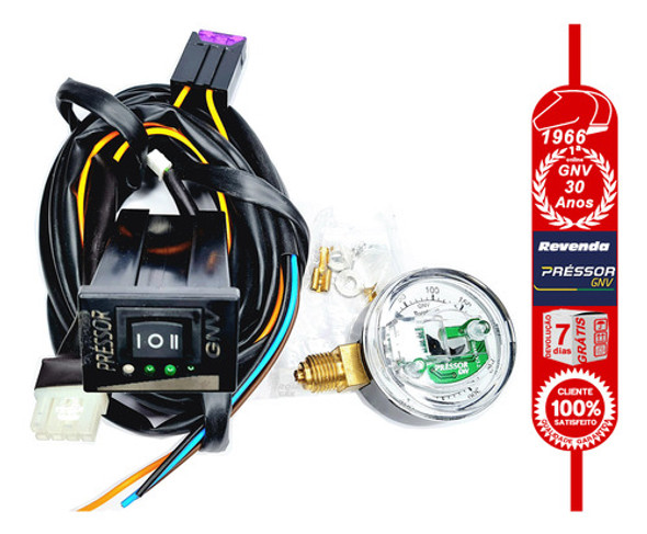 Conjunto Elétrico Pressor Caixa Chicote Manômetro Tury Igt 1
