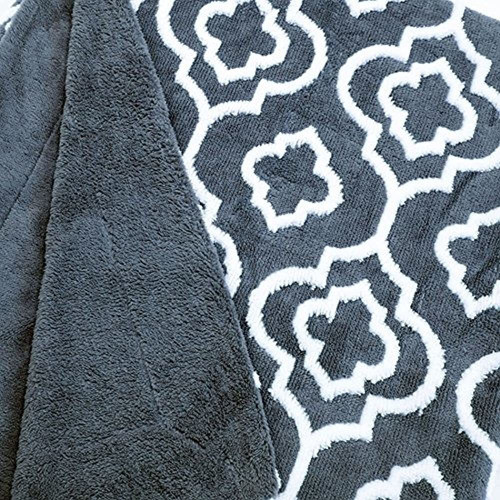 Manta Para El Hogar Sherpa Jacquard De Soft Soft Things, 50 1
