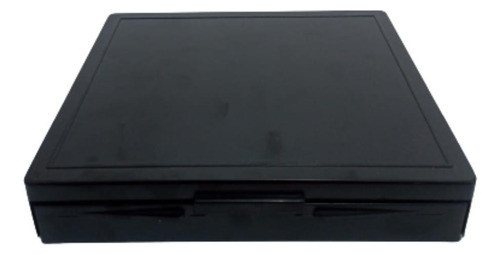 Porta Moedas Preto Com Tampa 1