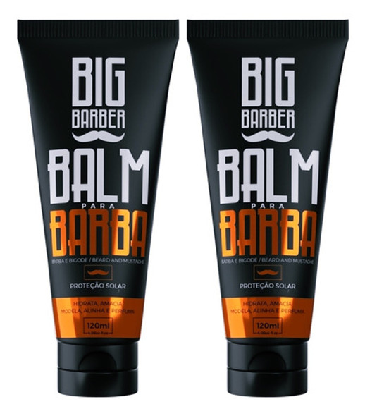 Balm Para Barba Big Barber 120ml Bálsamo Atacado 2 Unidades 0