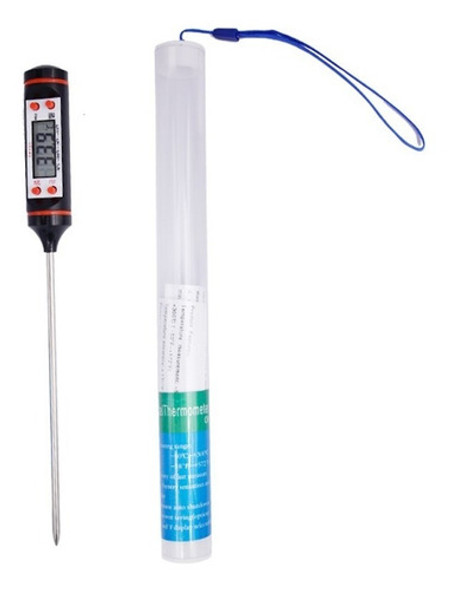 Termometro Digital Lcd Pincha Carne -50 A 300° Caballito 0
