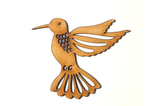 Colibrí - Fibrofacil 10cm De Alto - X 10 Unidades 0