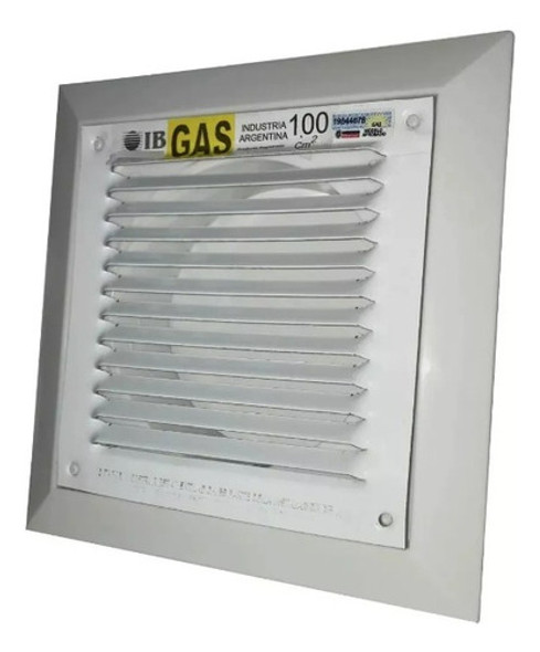 Rejilla De Ventilación 15x15 Aprobada Con Marco  Ib 1