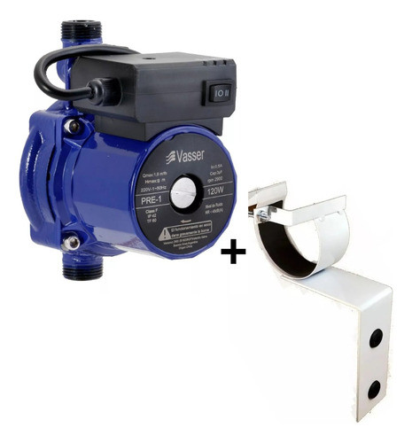 Bomba Presurizadora  Agua Vasser Prende Calefon + Base 0