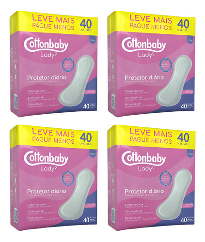 160 Protetor Diário Atacado Suave Sem Perfume 0