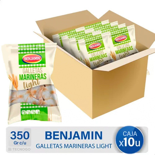 Caja Galletitas Benjamin Marineras Light - Mejor Precio 0