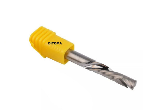 Fresa Compresión 1 Filo Ø 6mm Corte Util 25mm Wood 1
