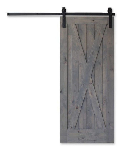Kit Para Puerta Granero Con Guia De  2,50 Mts 0