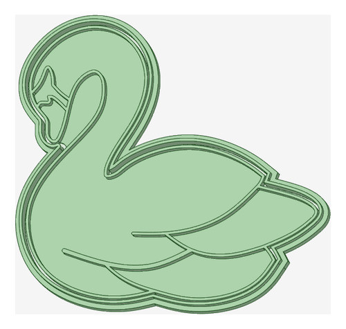 Cisne Cortante Para Galletas 0