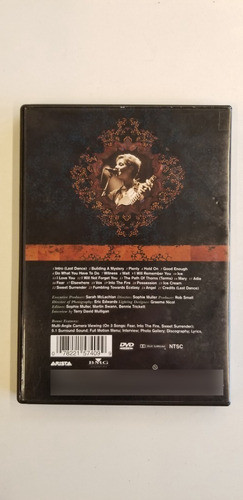 Sarah Mclachlan Mirrorball Live Dvd Usado 1