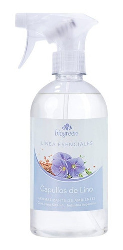 Capullos De Lino Biogreen 500ml + Gatillo De Regalo 0