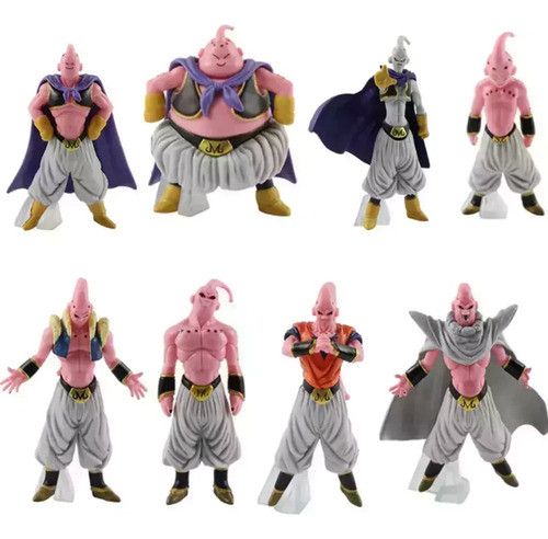 Figuras Majin Buu Set Completo X8 (6-12cm) Dragon Ball Z 0