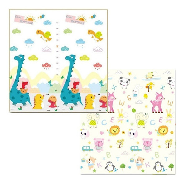 Tapete Infantil Tatame Atividade Tummy Time 180x200 Dobravel 0