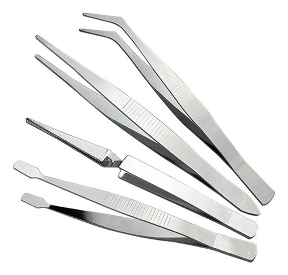 Conjunto De 4 Peças De Pinças Combinadas De Aço Inoxidável, 0