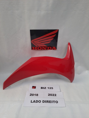 Carenagem Frontal L.d Honda Biz 125 Ex 18/22 (original) 13 1