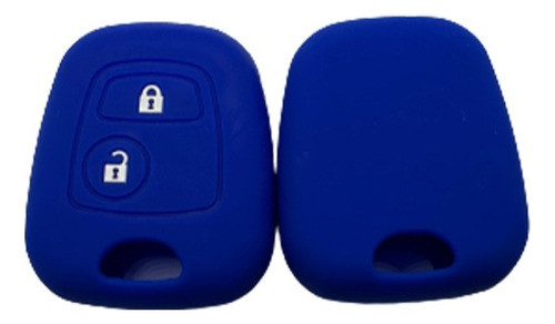 Cubre Llave Silicona Peugeot 206-207-307-partner-hoggar Azul 0