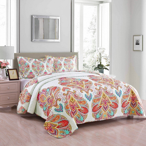 Cubrecama Twin Cover Estampa 1 Plaza Quilt Decohoy Ct 1