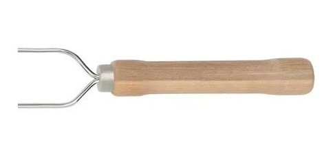 Espeto Pincho Doble Mor Para Asado Parrilla Chorizo 65cm 1