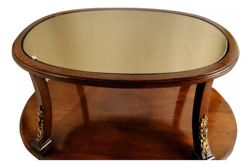 Mesa Francesa P/juego Té Roble    Arte Antica Antiguedades 1