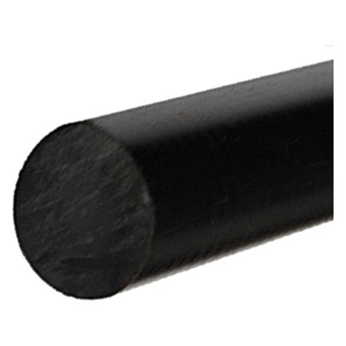 Barra De Delrin Negro, Pom, Ø 35 X 1000 Mm Me 0