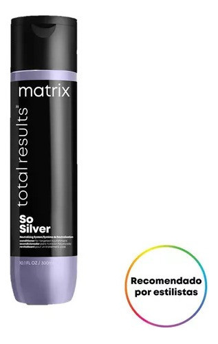 Acondicionador Matrix Total Results So Silver X 300 Ml 1