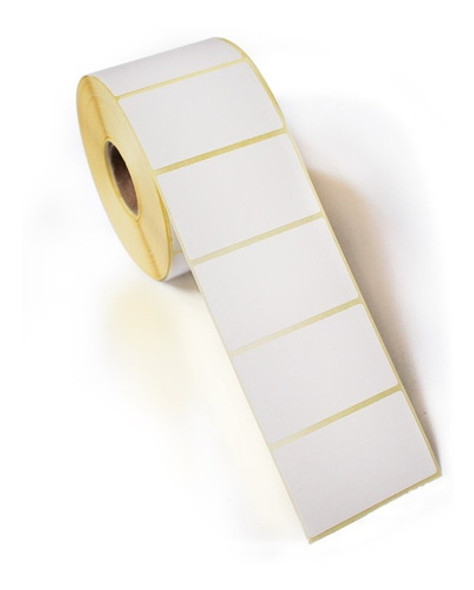 6 Rollos Etiqueta Autoadh 40x25 Mm Termico 1500 C/u 0