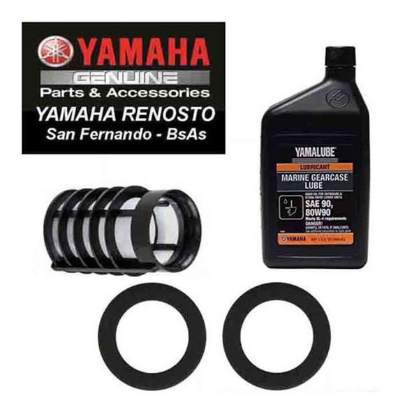 Kit De Servicio Anual Yamalube Para Motores Yamaha 70hp 2t 0