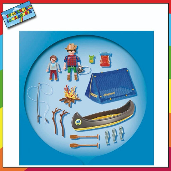 Playmobil Maletin Camping Aventura De Campamento 9323 1