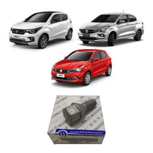 Parafuso Roda Liga Leve Argo Brava Cronos Mobi Idea Original 0