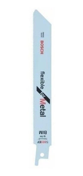 Hoja P/sierra Sable Metal S922bf X2u Corte Grueso Bosch 0