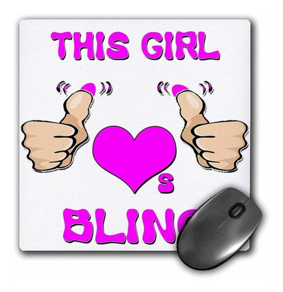 3drose Llc 8 x 8 x 0.25 inches Mouse Pad This Girl Loves 0 3drose Llc 8 x 8 x 0.25 inches Mouse Pad This Girl Loves 0