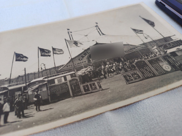 Antigua Foto Circo Carl Hagenbeck No Parque Diversiones 1