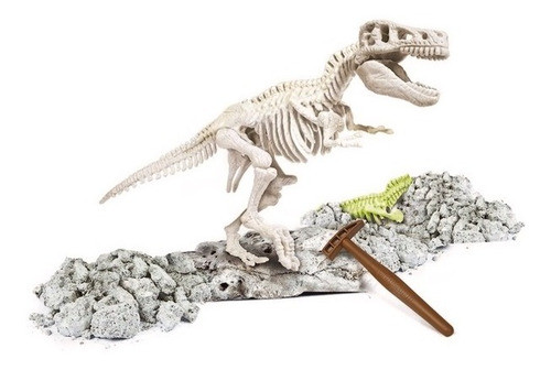 Juego De Ingenio Ciencia Excavar Dinosaurio T-rex Clementoni 1