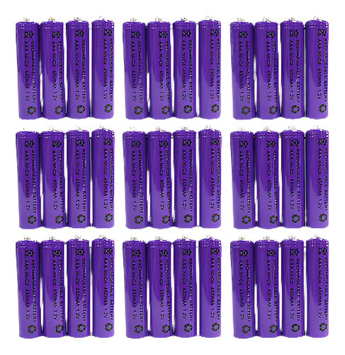 36 Pc Aaa 3a 450mah 1.2v Ni-cd Recargable De Luz Solar Bater 0