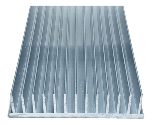 Dissipador De Calor Aluminio 104mmx25mm C/ 400mm Comprimento 0