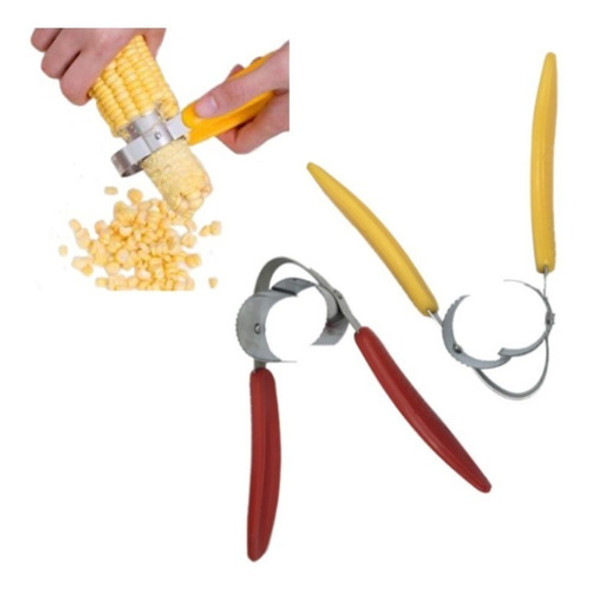 Desgranador De Choclo 16 Cm Acero Y Plástico 0 Desgranador De Choclo 16 Cm Acero Y Plástico 0