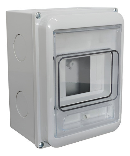 Caja Pilar 4 Modulos Din Con Premarcado Ip65 Genrod 0