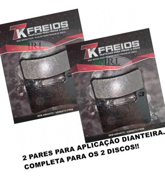 Pastilha De Freio Dianteiro Suzuki Gsx 1000r Srad Ano 04--12 0
