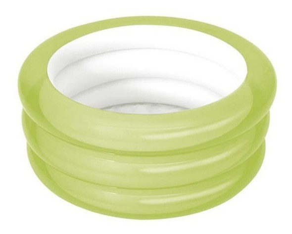 Banheira Piscina Inflável Infantil Rosa 80 Litros 1