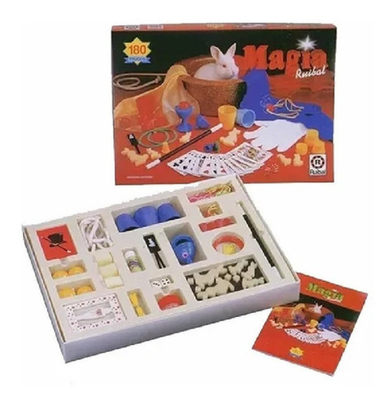 Juego De Magia 180 Trucos Para Niños Mago Varita Ruibal C 0