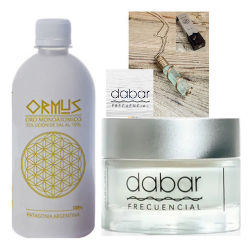 Promo Energética Ormus 500ml +crema Oro 50ml +colgante Cobre 0