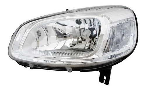 Optica Izq. Fondo Cromado Fiat Uno Attractive 17- 4p 1.4 0