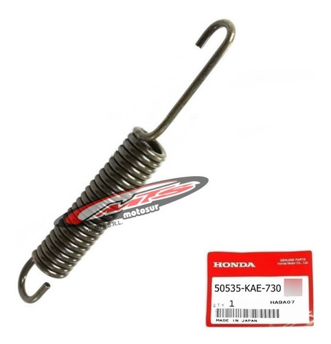 Resorte Muleta Lateral Pata Original Xr 400 250 R Moto Sur 0
