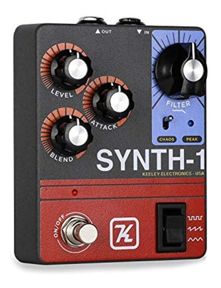 Keeley Synth 1 Reverse Attack Fuzz Wave Generator Guitar Syn 1