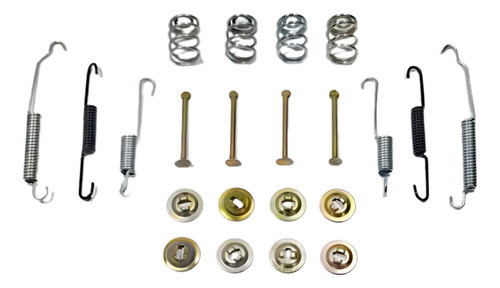 Kit Anclajes Resort De Patines Freno Renault R19 - Kk 60054 1