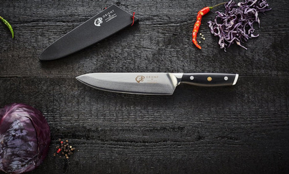 Cuchillo De Acero De Damasco Japonés, Oriente 8, Vg10 1