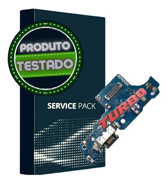 Porta Placa Carga + Ci Turbo Para Moto Xt2083 Moto G9 Play 1