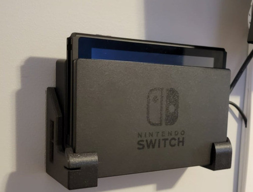 Soporte Mensulas Para Pared Nintendo Switch Reforzado 1