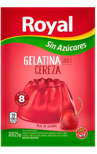 Pack X 18 Unid. Gelatina  Manlig Cer 25 Gr Royal Gel Pro 0